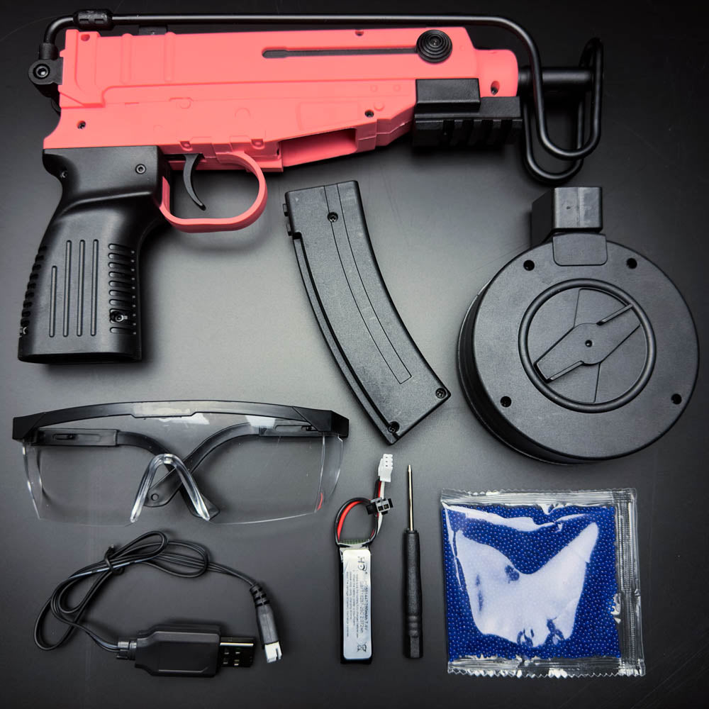 VZ61 Gel Blaster pink accessories